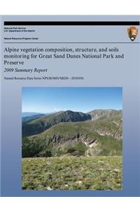 Alpine vegetation composition, structure, and soils monitoring for Great Sand Dunes National Park and Preserve