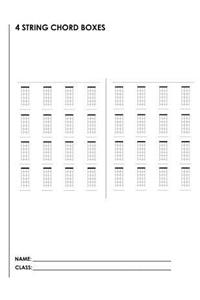 4 String Chord Boxes