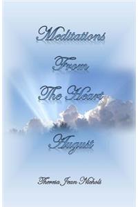 Meditations from the Heart August