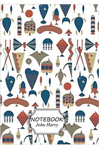 Art Pattern: Pocket Notebook Journal Diary (Notebook Lined,blank No Lined)