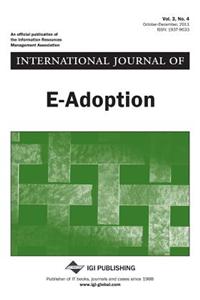 International Journal of E-Adoption (Vol. 3, No. 4)