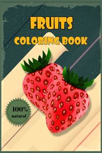 Fruits Coloring Book