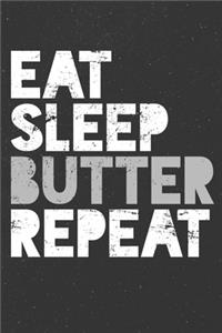 Eat Sleep Butter Repeat Keto Diet Ketones Ketosis: Ready to Play Paper Games - Eat Sleep / Hangman, Tic Tac Toe, Four In A Row, Battleships ( 6 x 9 inches - approx DIN A 5 ) I Hours of Road Trip Ente