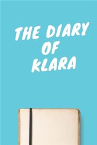 The Diary Of Klara A beautiful personalized