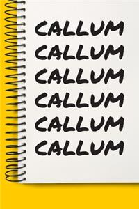 Name callum A beautiful personalized