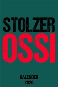 Stolzer Ossi Kalender 2020