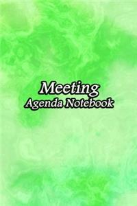 Meeting Agenda Notebook