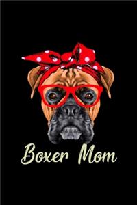 Boxer Mom Dog Wear Glass Cute Pet Lover Gift
