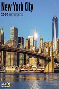 NEW YORK CITY WALL CALENDAR 2020