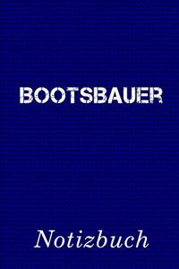 Bootsbauer Notizbuch