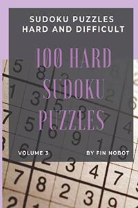 100 Hard Sudoku Puzzles (Volume 3)