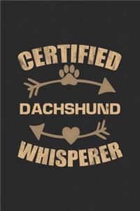 Certified Dachshund Whisperer