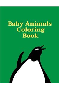 Baby Animals Coloring Book