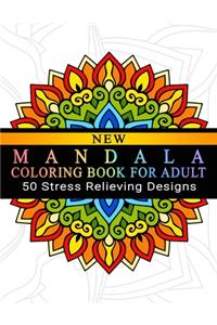 Mandala Coloring Book For Adult