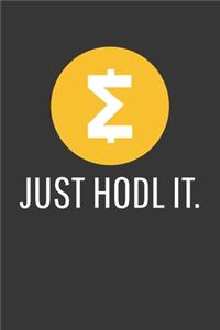 Just Hodl It Smartcash Notebook