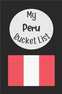My Peru Bucket List