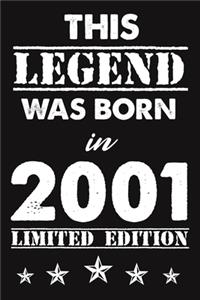 This Legend Was Born In 2001