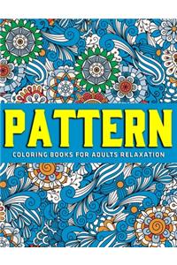 Pattern Coloring Books for Adults Relaxation