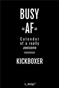Calendar 2020 for Kickboxers / Kickboxer