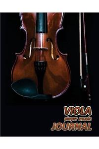 Viola Player Music Journal