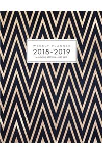 16 Month Weekly Planner 2018-2019