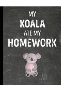 My Koala Ate My Homework
