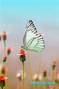 Butterfly Lined Journal