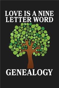 Love Is a Nine Letter Word Genealogy