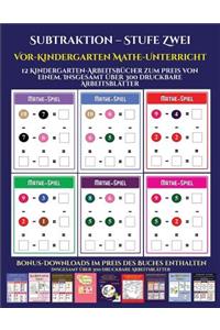 Vor-Kindergarten Mathe-Unterricht (Subtraktion - Stufe Zwei)