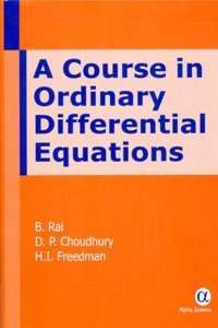 A Course in Ordinary Differential Equations