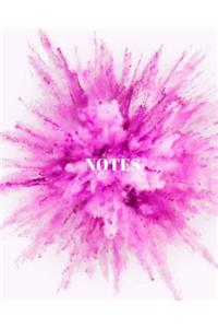 Notes - Pink Color Explosion