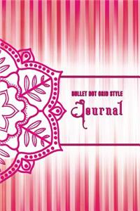 Bullet Dot Grid Style Journal
