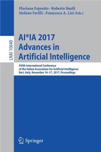 Ai*ia 2017 Advances in Artificial Intelligence