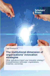 institutional dimension of organizations' innovation strategies