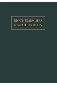 Biochemisches Handlexikon