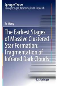 The Earliest Stages of Massive Clustered Star Formation: Fragmentation of Infrared Dark Clouds