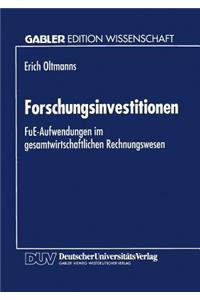 Forschungsinvestitionen