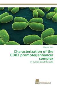 Characterization of the CD83 promoter/enhancer complex