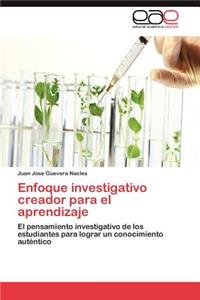 Enfoque investigativo creador para el aprendizaje