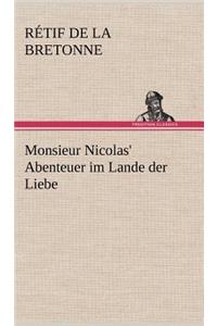 Monsieur Nicolas' Abenteuer Im Lande Der Liebe
