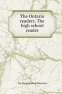 Ontario readers. The high school reader