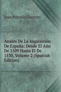 Anales De La Inquisicion De Espana