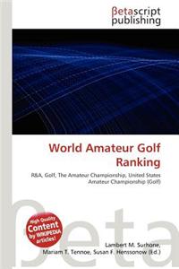 World Amateur Golf Ranking