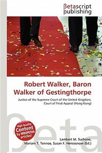 Robert Walker, Baron Walker of Gestingthorpe
