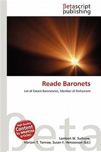 Reade Baronets