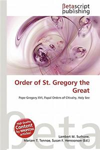 Order of St. Gregory the Great