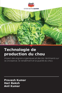 Technologie de production du chou