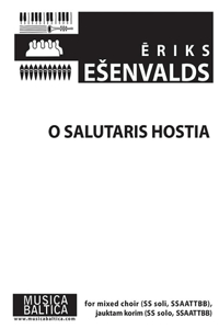 O SALUTARIS HOSTIA