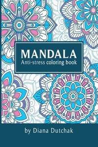 MANDALA. Anti-stress coloring book