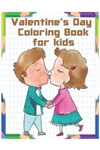 Valentine's Day Coloring Book For Kids